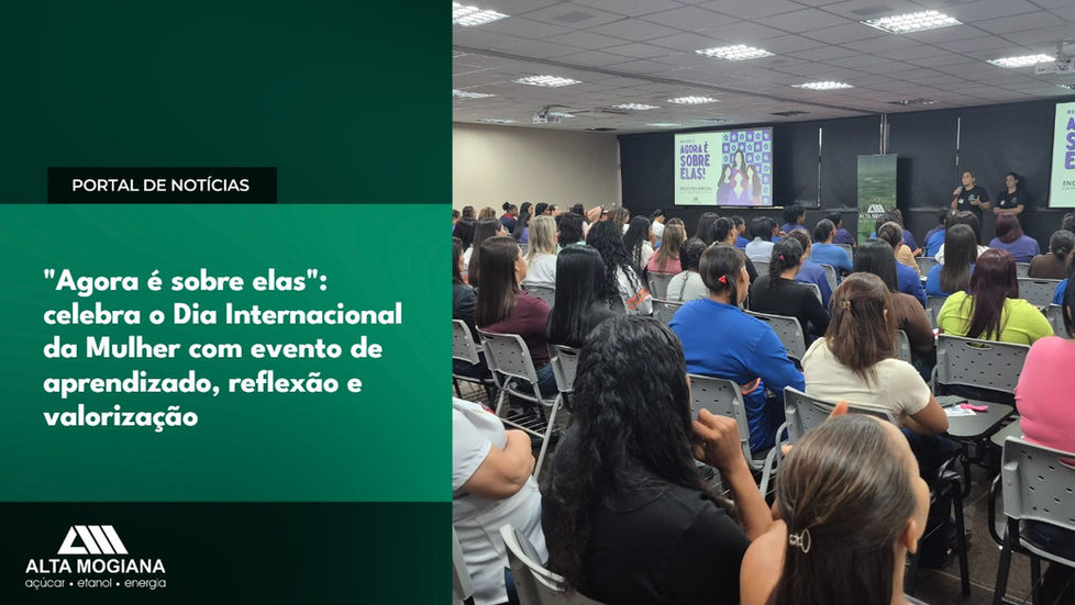 A Usina Alta Mogiana celebra o Dia da Mulher com treinamento de defesa pessoal, palestra sobre saúde mental e confraternização, reafirmando o compromisso com suas colaboradoras. 
