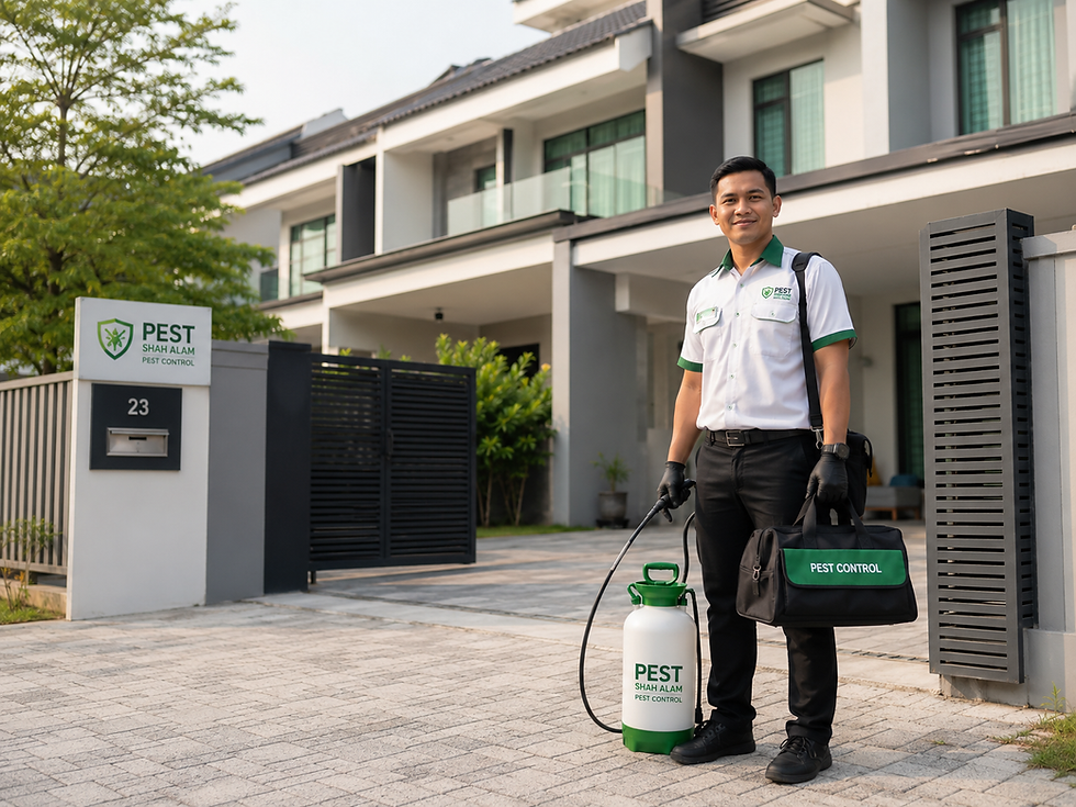 Home pest control service in Shah Alam