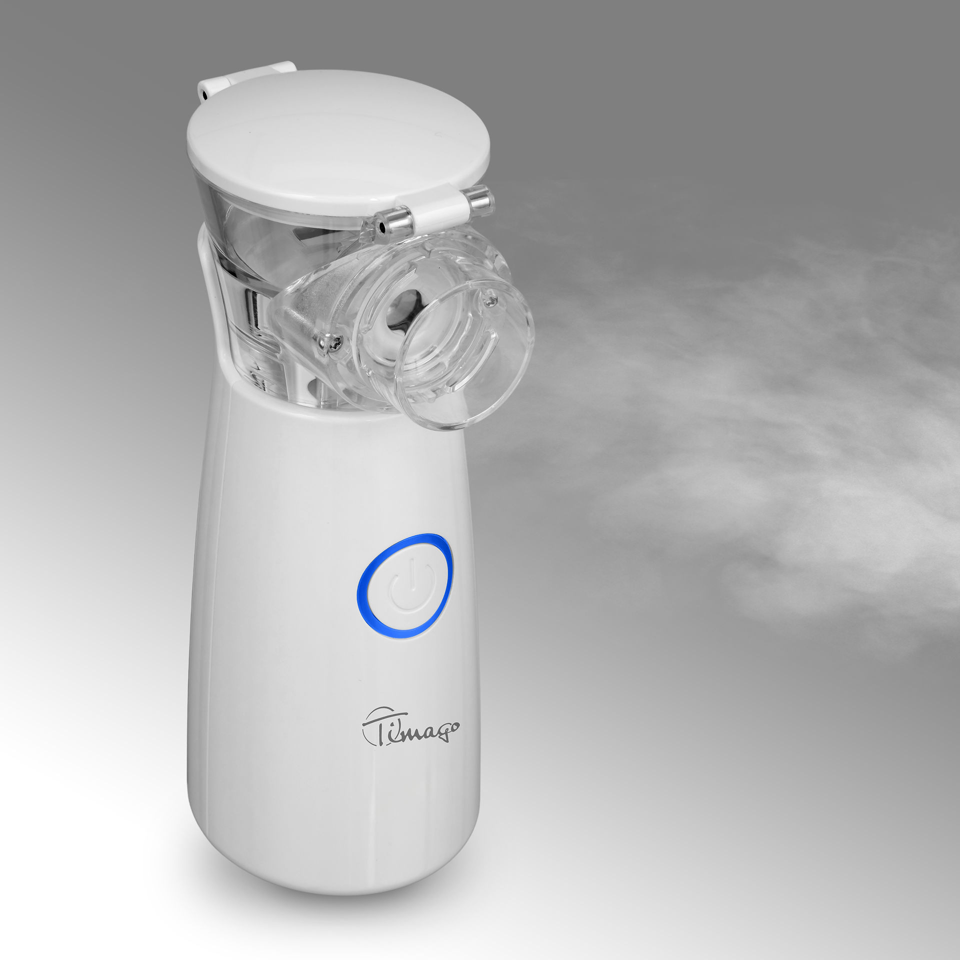 Using nebulizer mask during asthma attack