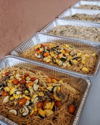 Halal event catering company serving Christmas-themed lunch in KL