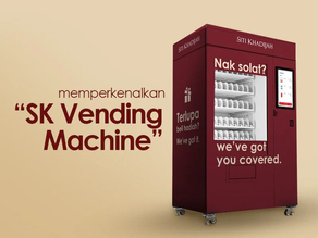 Coffee vending machine Putrajaya offering latte and mocha options