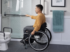 Electric wheelchair displayed at kedai kerusi roda elektrik near me showroom.