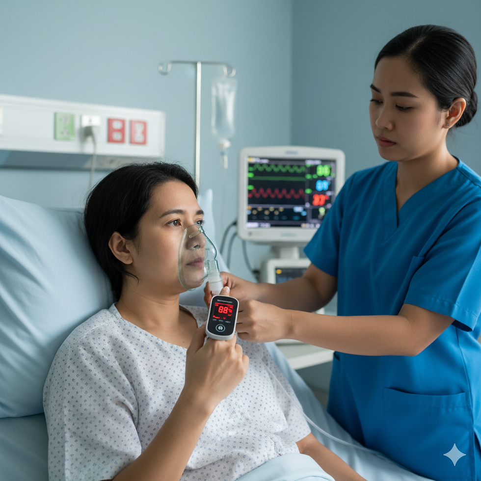 Alat bantuan pernafasan oksigen Kuala Lumpur untuk pesakit kronik