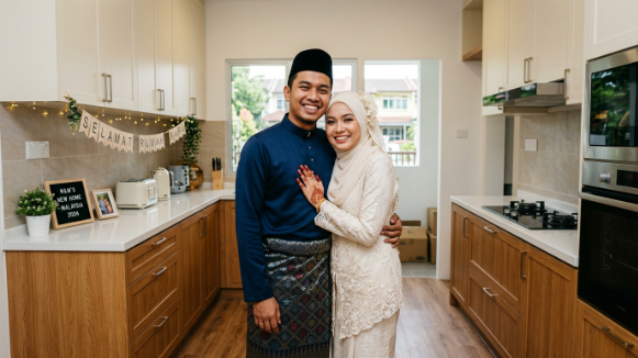 Modern kitchen cabinets for a small space that looks neat and luxurious
