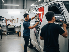 Printing services near me untuk sticker lori fleet di Penang