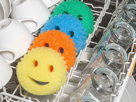 Malaysia home cleaning kit featuring Scrub Daddy and eco supplies.