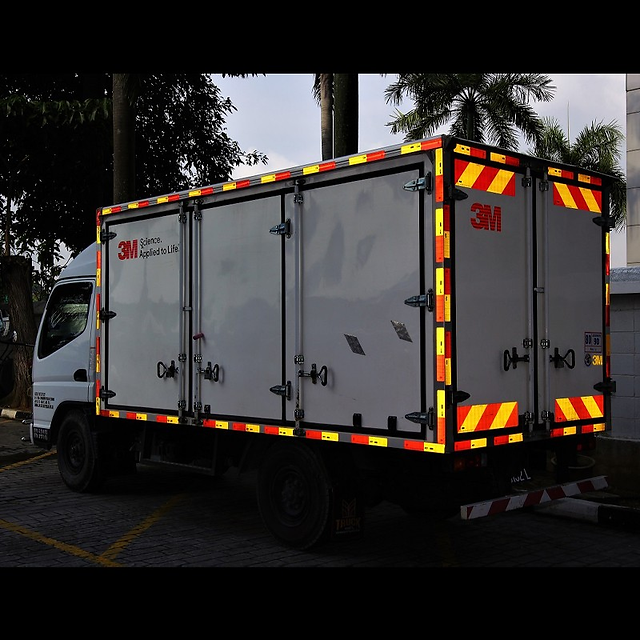 Sticker printing shop in Kepong completing lorry sticker orders