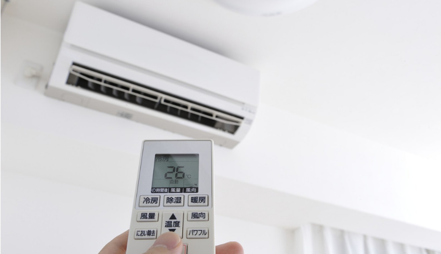 Aircond installation with plaster ceiling in Kuala Lumpur condo