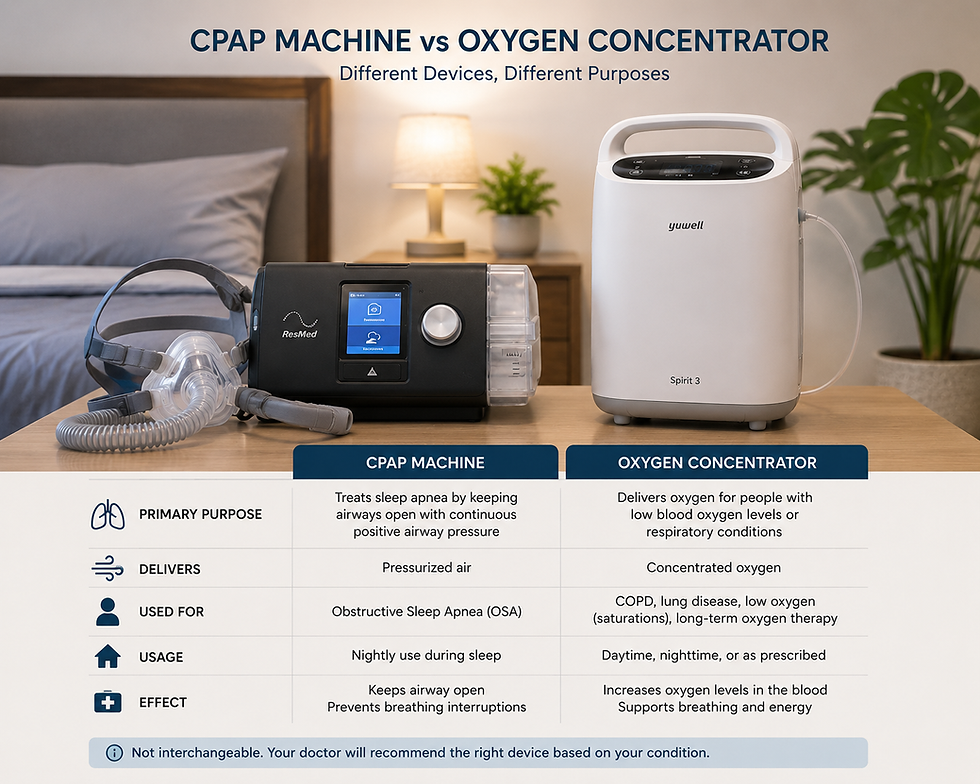 Portable oxygen concentrator in Malaysia helping patients move with more confidence.