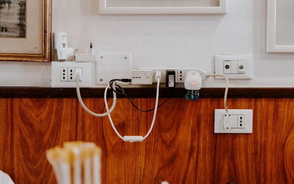 Emergency electrician replacing broken main switch