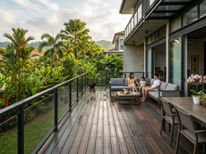 Composite decking boards designed for extreme weather durability
