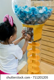 Toy vending machine rental unit set up at local Malaysian event