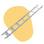 Wall tie scaffolding dipasang pada bangunan tinggi di Kuala Lumpur