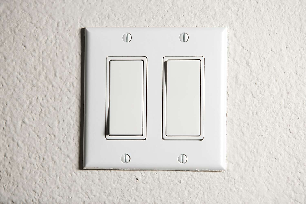 Wiring rumah single phase pada papan agihan elektrik untuk kegunaan rumah biasa.