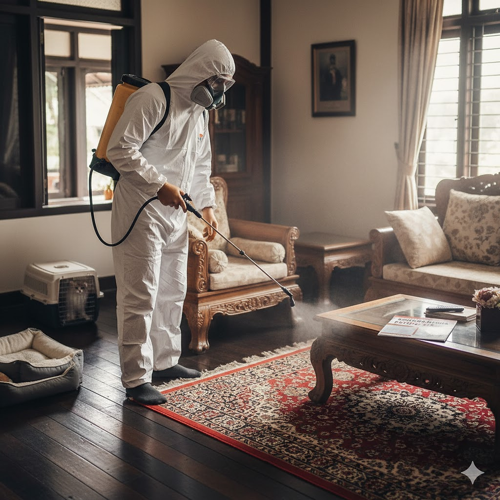 Berapa kos yang perlu dibayar untuk kawalan serangga di Kuala Lumpur?
