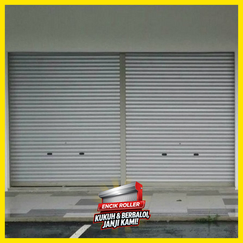 Roller shutter AI mengunci secara automatik semasa aktiviti