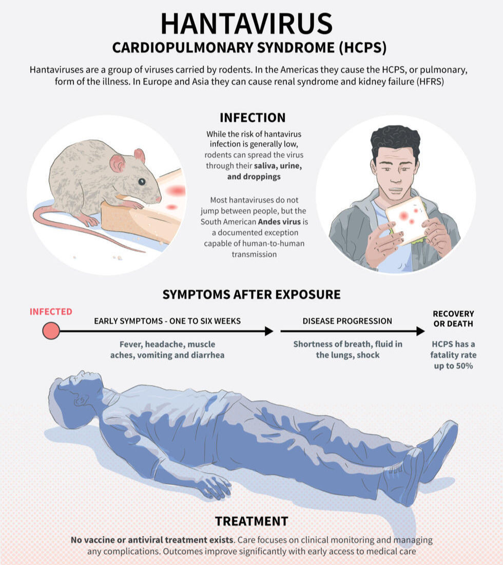 hantavirus yang disebabkan oleh tikus