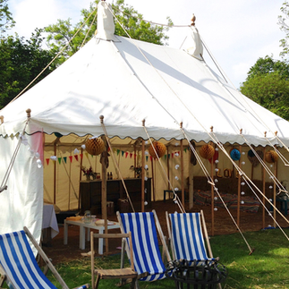 Spacious marquee tent installed for company event in Lembah Klang