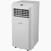 Compact aircond portable unit installed in Selangor apartment bedroom