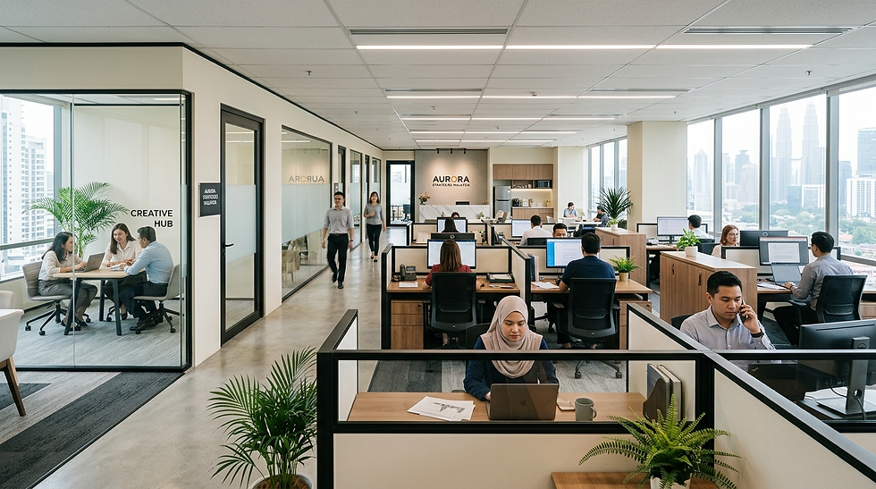 Partition gypsum sebagai penyelesaian ruang fleksibel moden