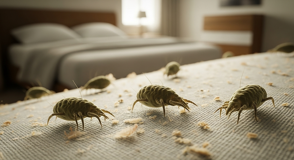 Mite hotspot map for high-risk zones in Selangor