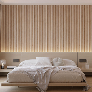 Panel dinding dapur kalis air melindungi daripada kotoran.