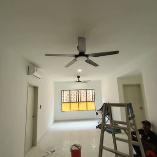 House wiring service for pasang lampu siling in Melaka
