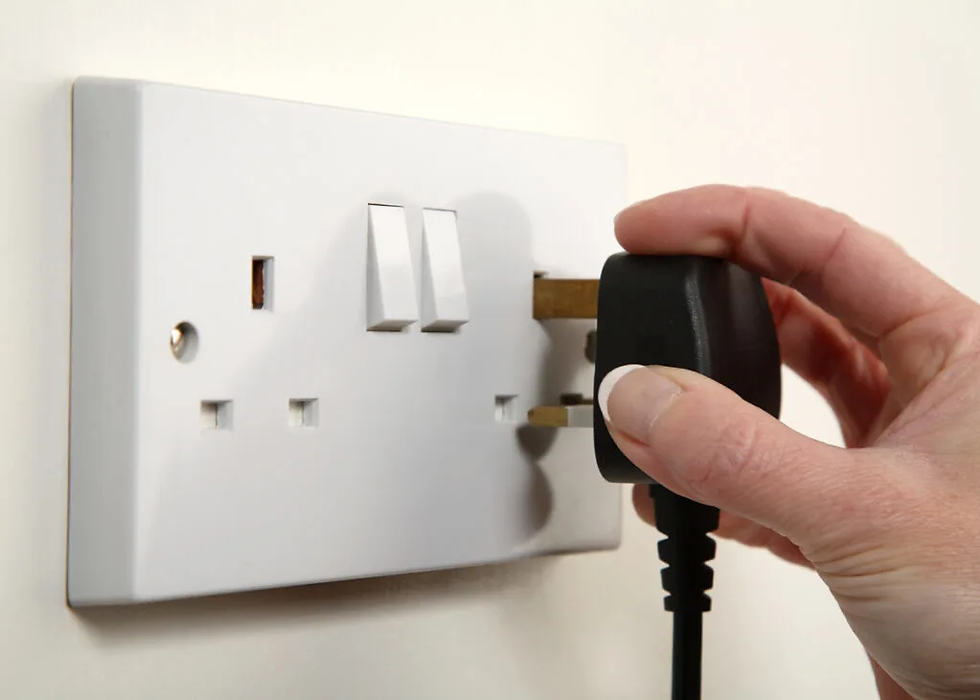 Certified electrician installing new wiring system in KL home