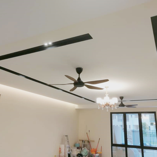 Servis repair siling rumah akibat kebocoran di Petaling Jaya