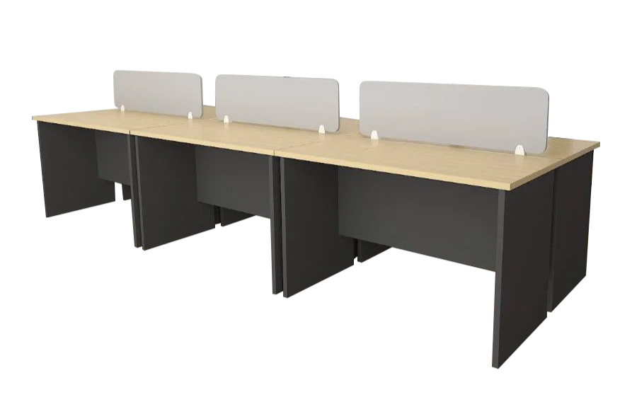 Dinding pejabat half-height untuk ruang kerja kemas dan profesional