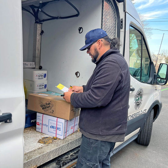 Integrated cold chain logistics frozen seafood transport in Melaka