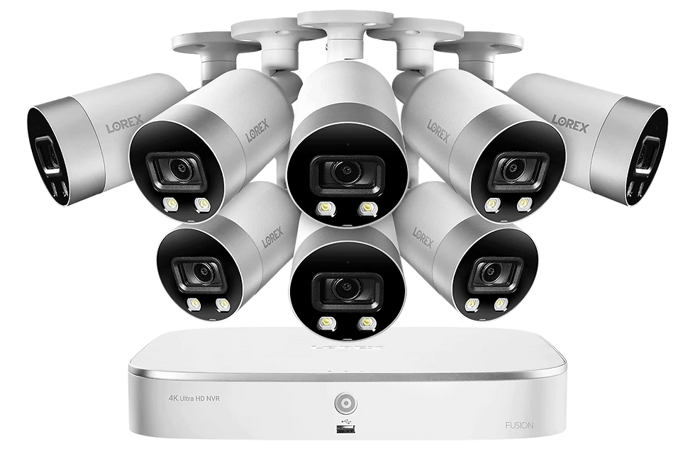 Homeowner monitoring high-definition IP CCTV footage on smartphone