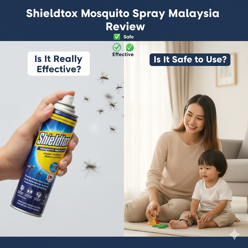 Shieldtox Mosquito Spray Malaysia Review: Is It Really Effective & Safe ...