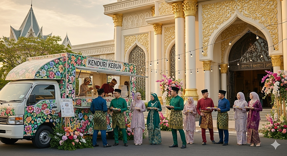 Affordable food truck rental in Putrajaya for catering businesses