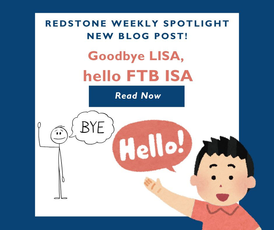 Goodbye LISA, hello FTB ISA