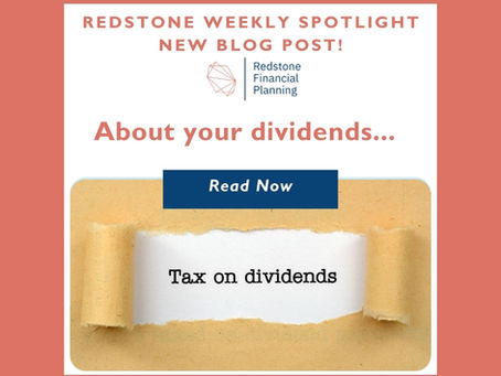 About your dividends...