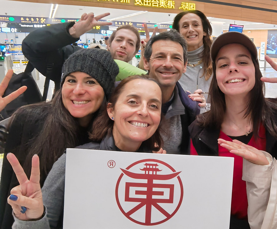 Gruppo di viaggiatori