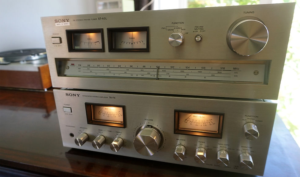 Sony TA-F4 Amplifier + Tuner(Sold)