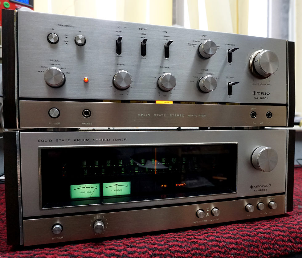 Trio 6004 Amplifier with Tuner(Sold)