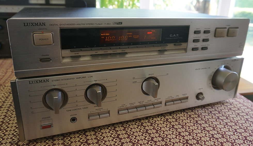 Thumbnail: Luxman L215 + Tuner
