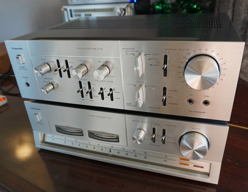 Ampli Toshiba Sb-m12, Stéréo Amplifier Et Sont Tuner En France 26606998 Ampli Toshiba Sb-m12, Stéréo Amplifier Et Sont Tuner En France 26606998