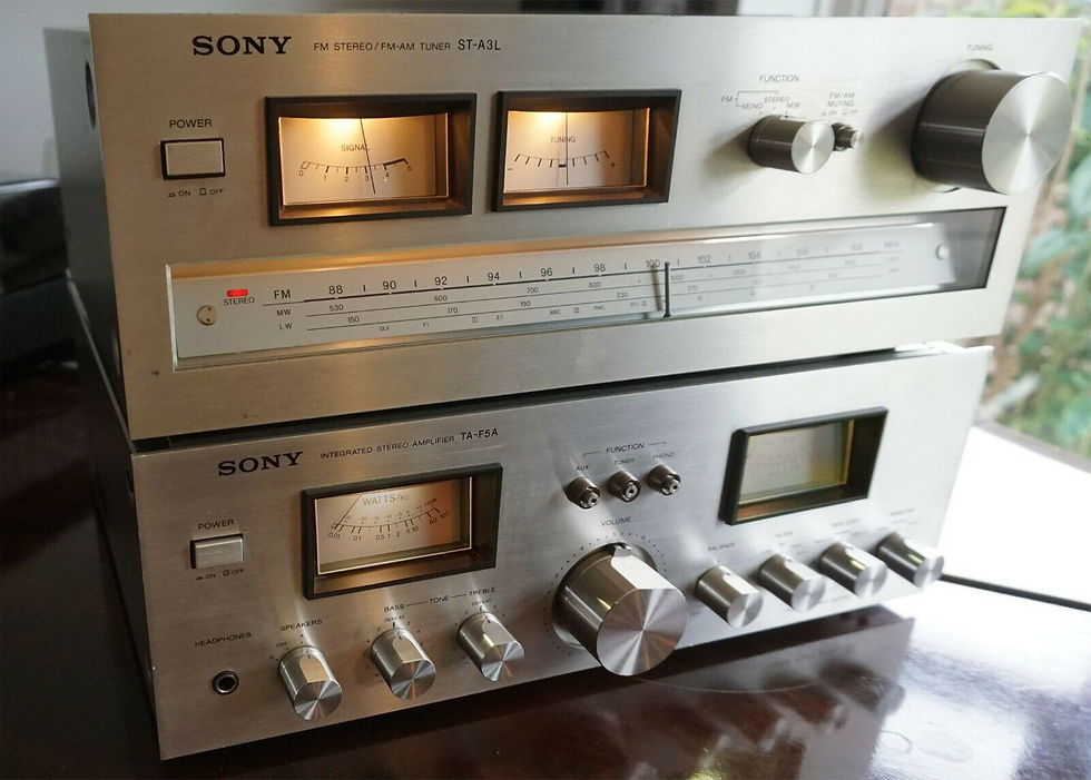 Thumbnail: Sony TA-F5A Amplifier with Tuner(Sold)