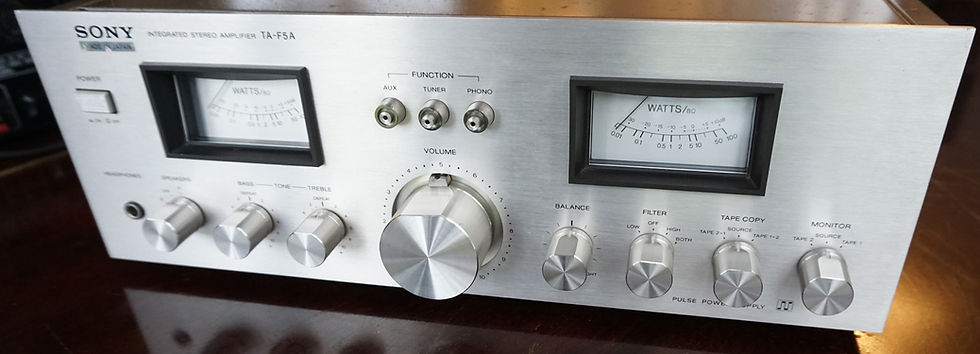 Thumbnail: Sony TA-F5A Amplifier(SOLD)