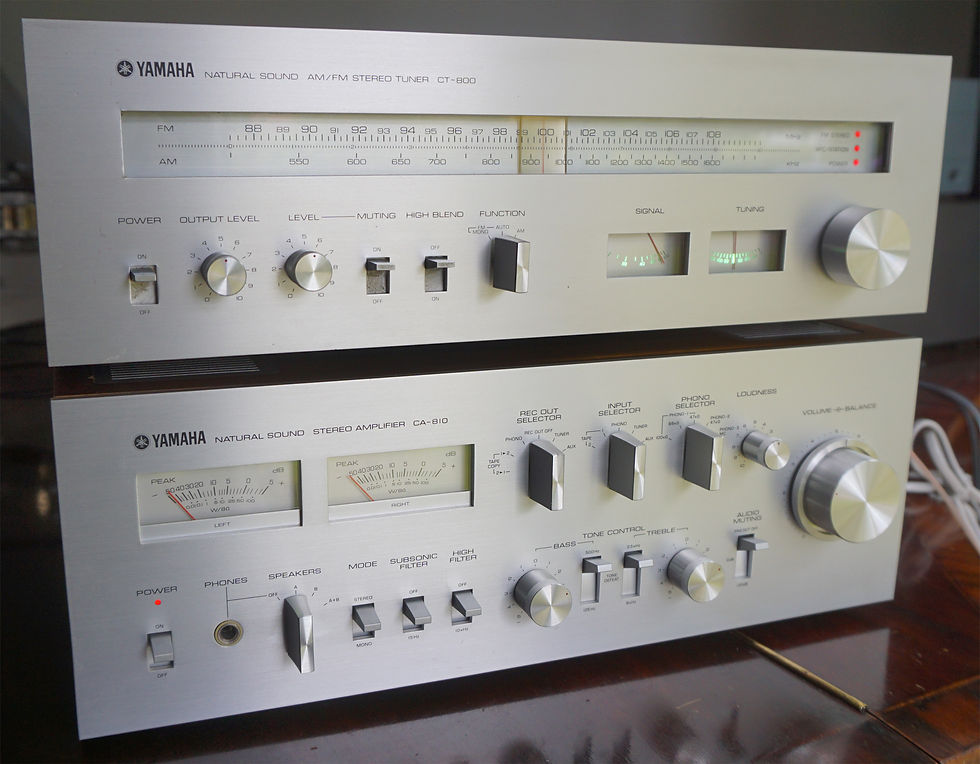Thumbnail: Yamaha CA810 Amp and CT800 Tuner (Pending)