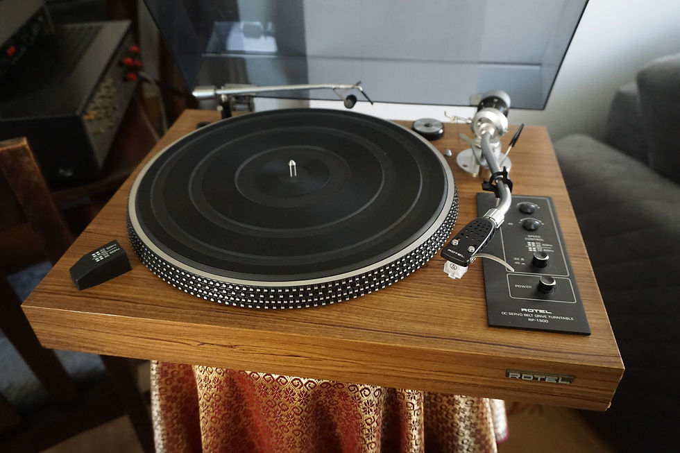 Thumbnail: Rotel RP1500 turntable(Sold)