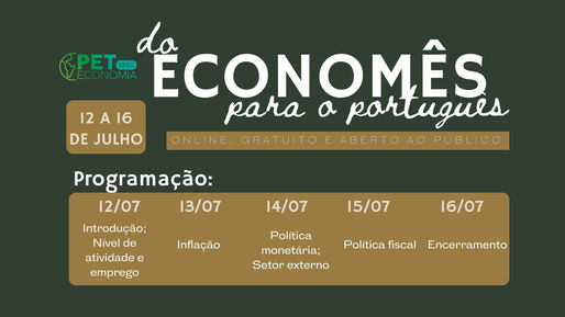 VEM AÍ: ECONOMÊS 2021