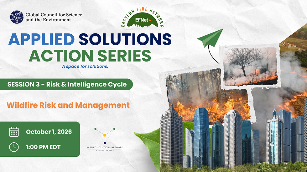 ASN in Action: Wildfire Risk and Management