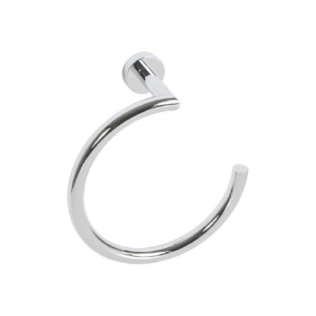 מתלה טבעת למגבת CLASS ניקל מבריק