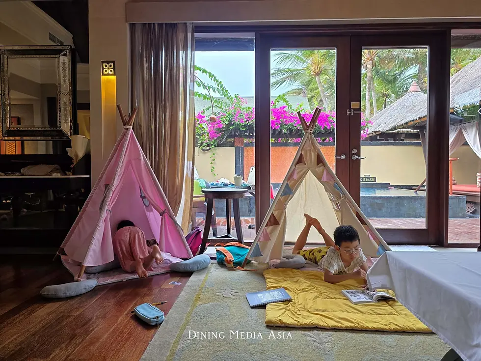 Tiny Afternoon Tea in Villa of St. Regis Bali Nusa Dua