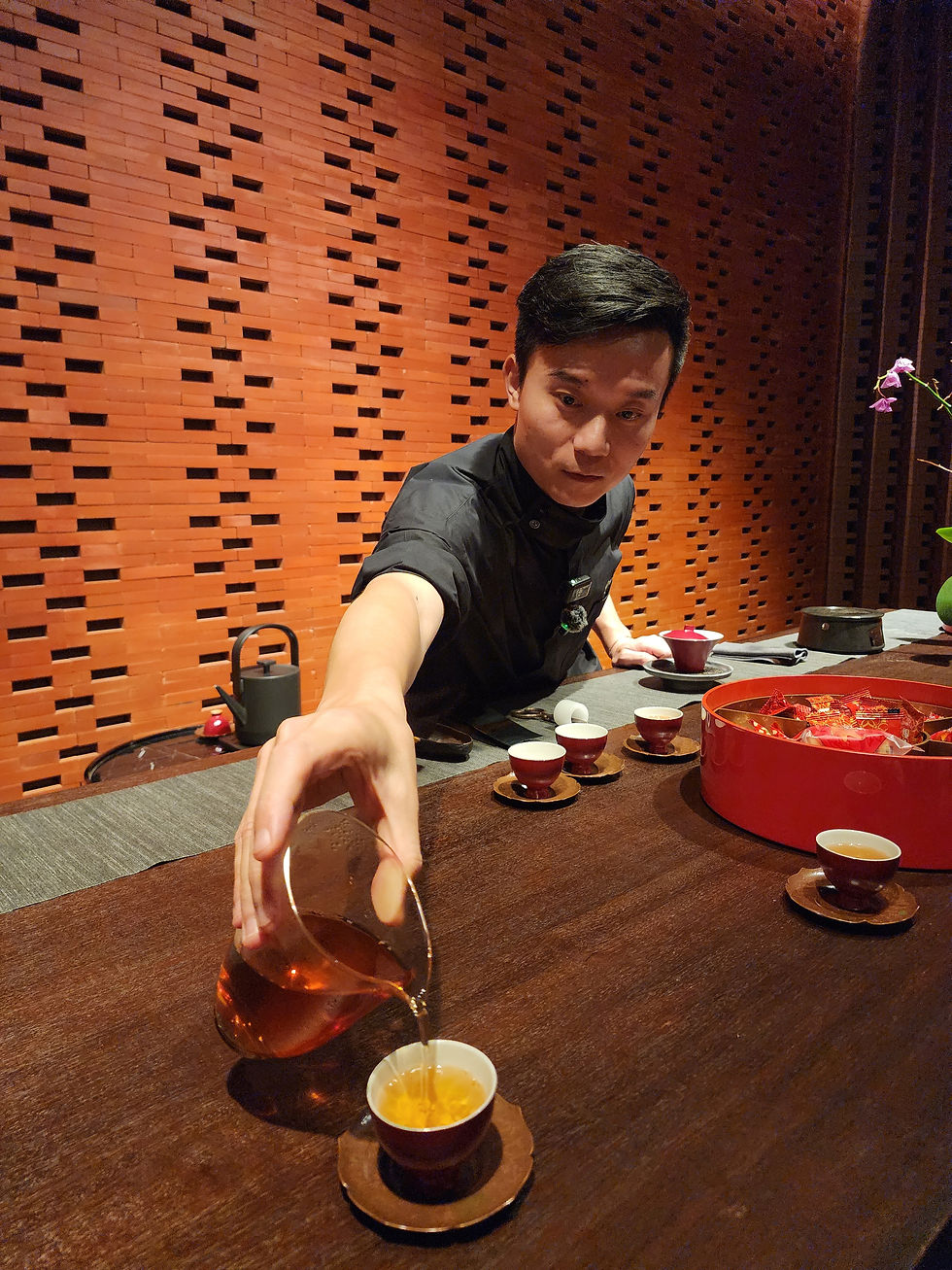 Lohkah Hotel & Spa in Xiamen, XIA Restaurant, chef Yang Kang